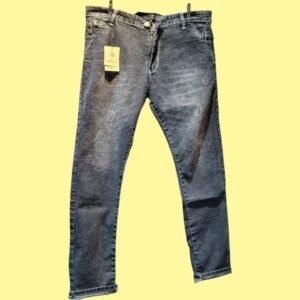 Premium Slim Fit Charcoal Grey Denim Jeans